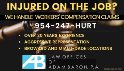 Workers compensation Law Adam Baron