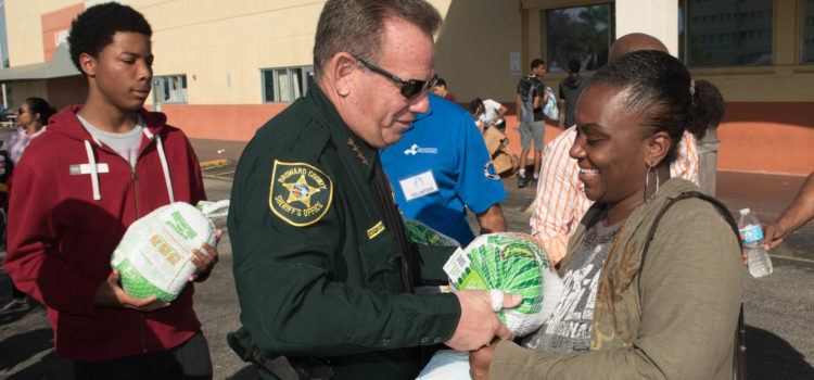 Sheriff Israel: Doing Our Part to End Food Insecurity