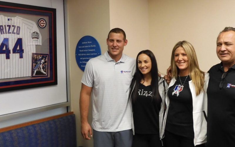 Anthony Rizzo Visits Joe DiMaggio Children’s Hospital