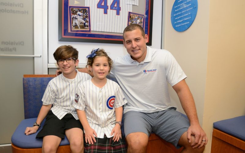 Anthony Rizzo Visits Joe DiMaggio Children’s Hospital