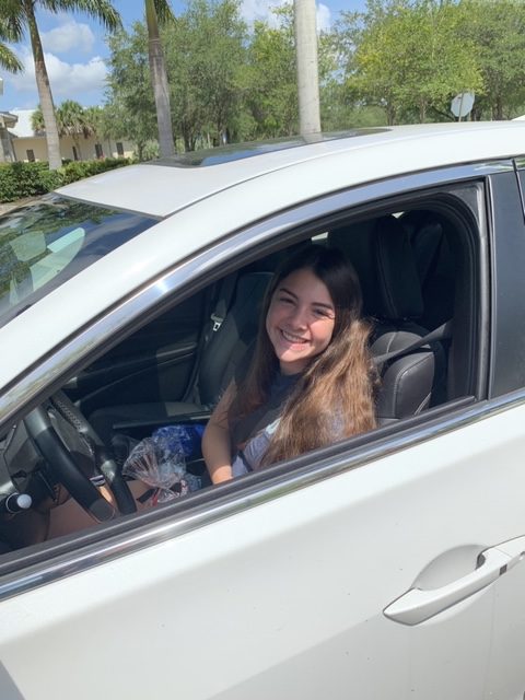 Marjory Stoneman Douglas DECA Holds a Drive-by Celebration