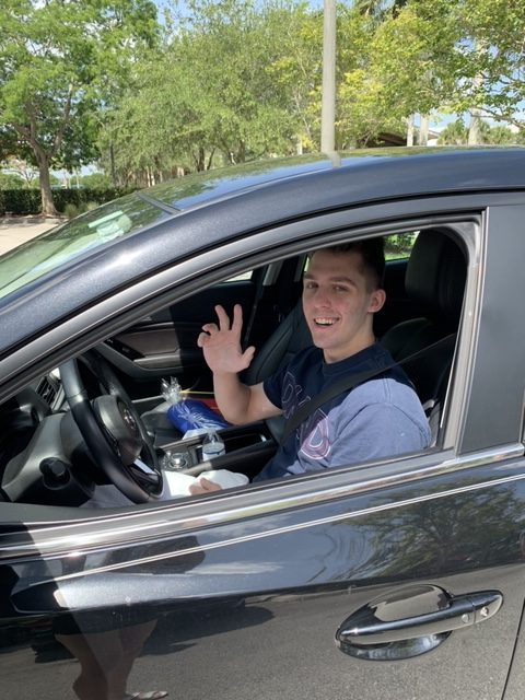 Marjory Stoneman Douglas DECA Holds a Drive-by Celebration