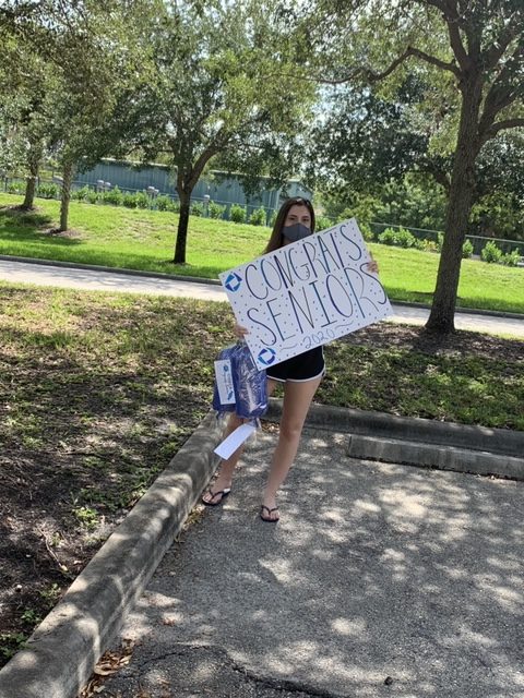 Marjory Stoneman Douglas DECA Holds a Drive-by Celebration