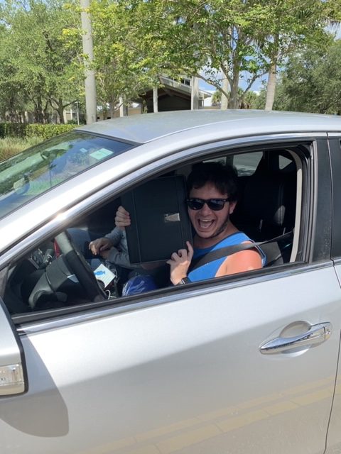 Marjory Stoneman Douglas DECA Holds a Drive-by Celebration