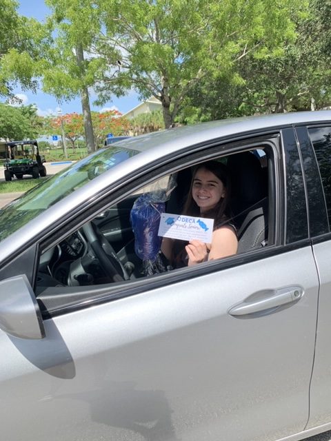 Marjory Stoneman Douglas DECA Holds a Drive-by Celebration