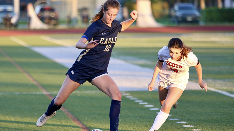 Finkelman Continues to Add to School Record in North Broward Prep Girls Soccer Playoff Win 