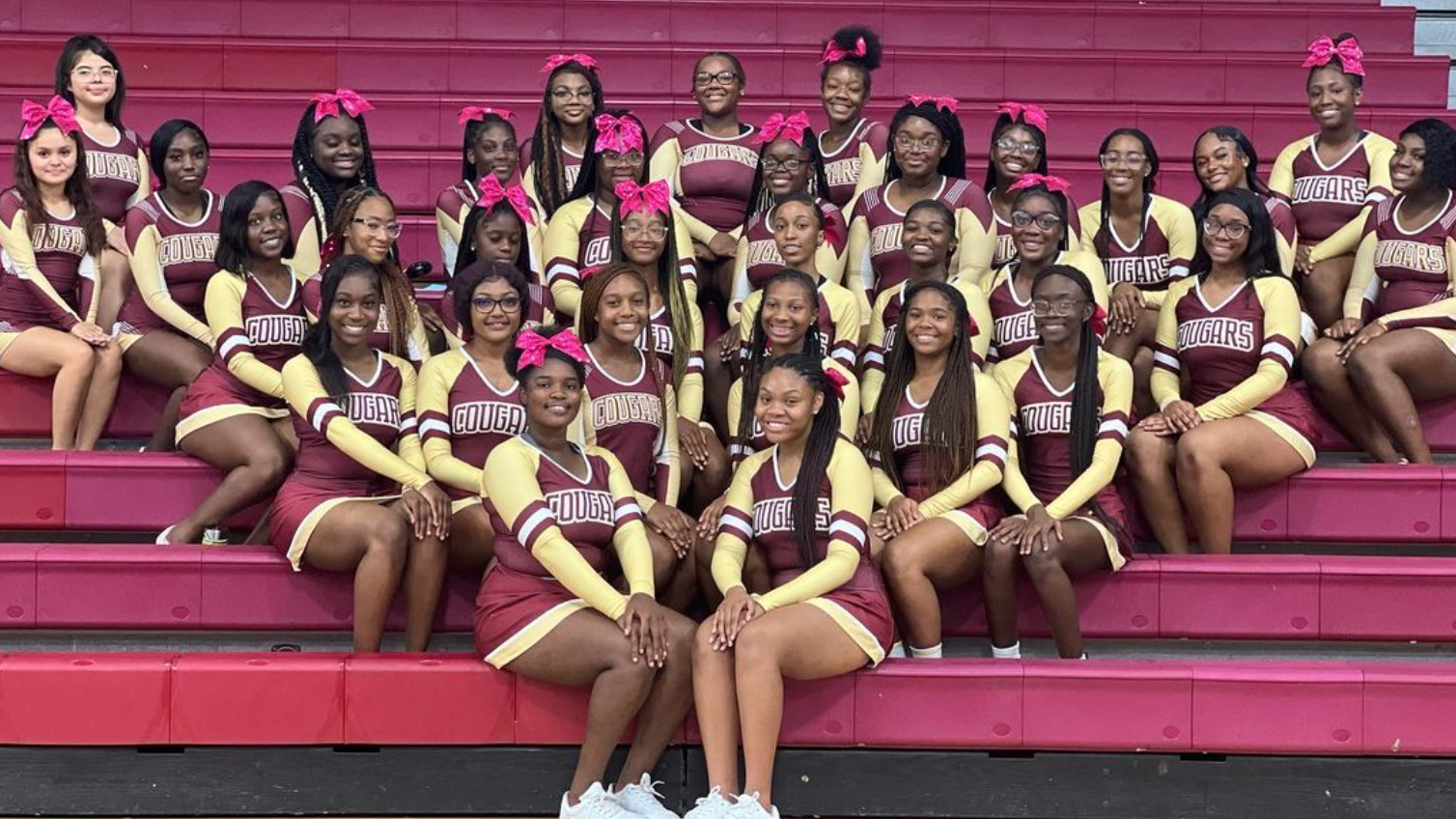 Coconut Creek Cheerleading Team Competes at Regionals in Medium Non-Tumbling Division