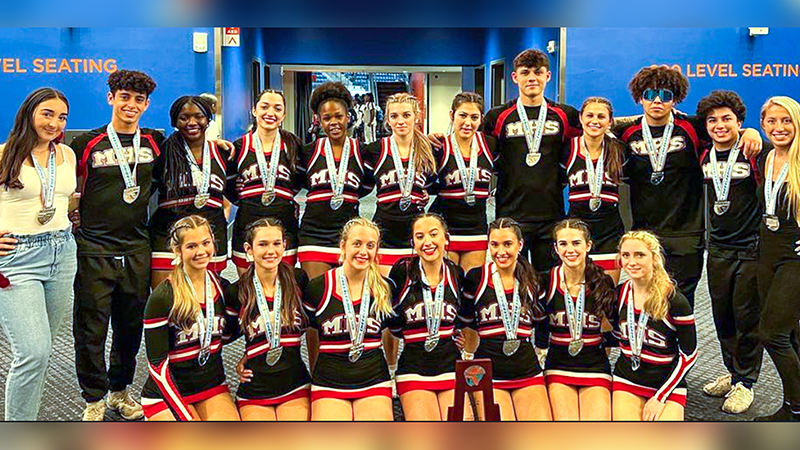 Monarch High School Cheerleading Finishes 2nd In State Championship