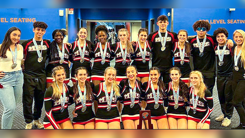 Monadnock cheer wins second consecutive state championship, Local Sports