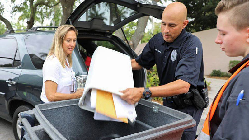Safeguard Your Identity: Shred Documents at Coconut Creek Police Event