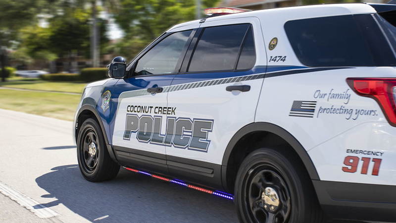 Car Crash Shatters Window of Coconut Creek Gas Station