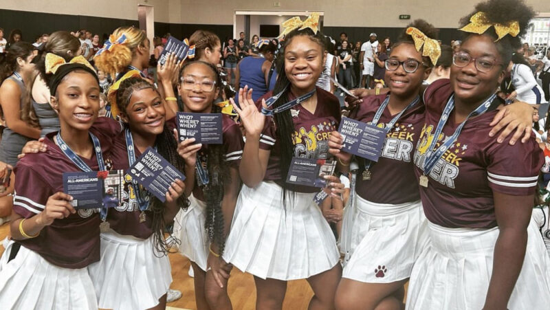 6 Coconut Creek High School Cheerleaders Named All-Americans at UCA Camp