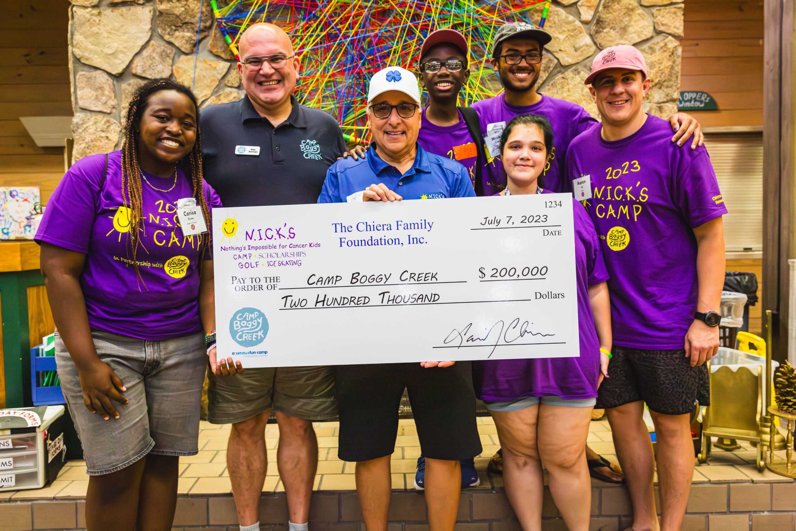 Coconut Creek Foundation Makes Historic Donation to Summer Camp for Children with Cancer