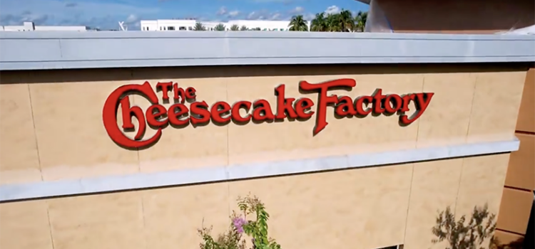 The Cheesecake Factory Announces Grand Opening Date of Coconut Creek Restaurant