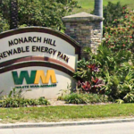 Location of Monarch Hill Renewal Energy Park in unincorporated Broward County. {Broward County}