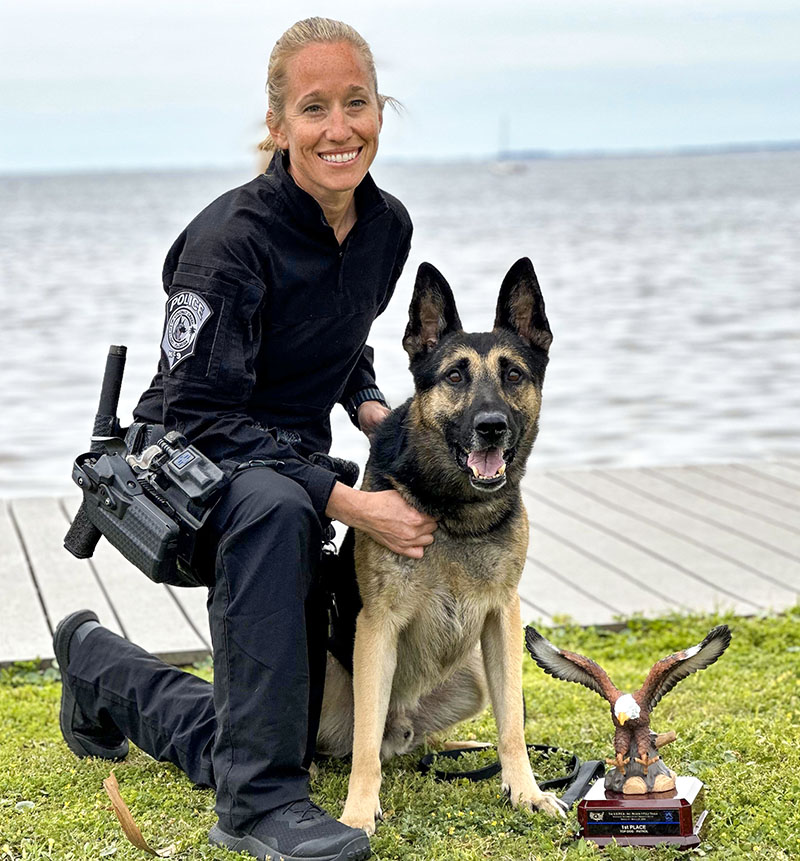 Coconut Creek Police Officer and Her K9 Make History at USPCA Trials