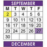 Official 2024/25 Broward County Public Schools Color Calendar