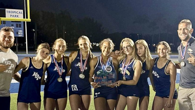North Broward Prep Girls Track and Field Make History in League Championship 1
