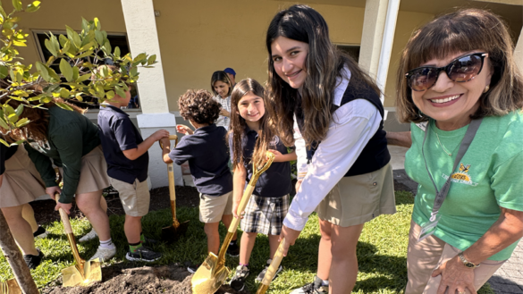 North Broward Prep Celebrates Arbor Day with Tree Planting Ceremony with Coconut Creek Officials 7