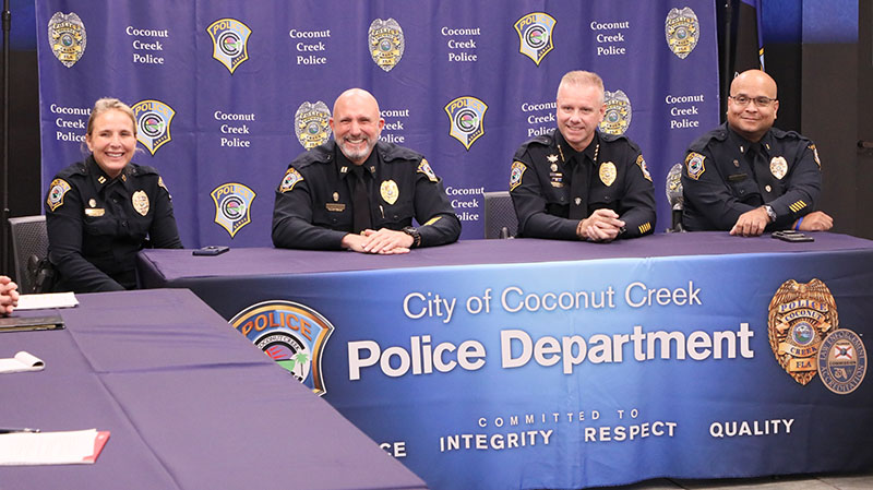 Coconut Creek Police Department Recommended for Reaccreditation