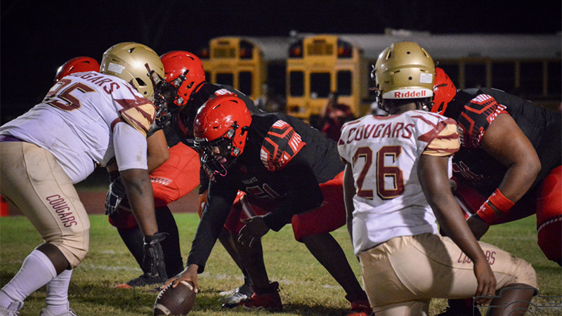 Coconut Creek High School Football Team Falls on Senior Night