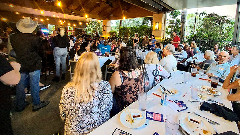 Coconut Creek-Margate Democratic Club Hosts Social Ahead of 2024 Election