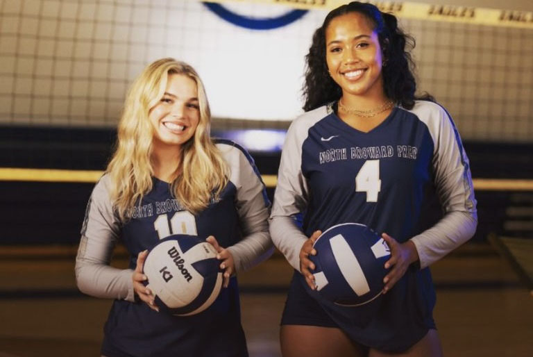 North Broward Prep Football Records 2nd Win: Volleyball Seniors Recognized 3