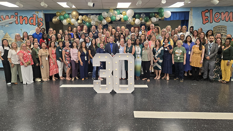 Tradewinds Elementary 30 Year Anniversary Celebration Brings Community Together