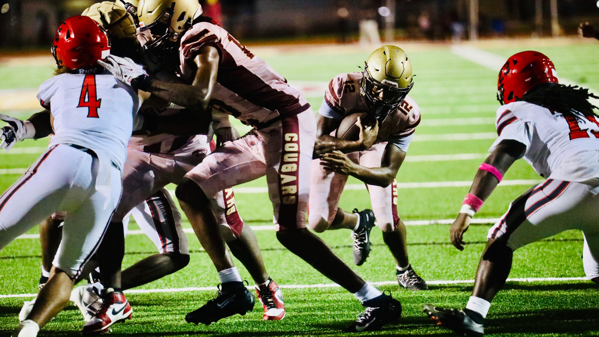 Coconut Creek Football Knocks off Monarch 38-14 to Win Mayor’s Cup