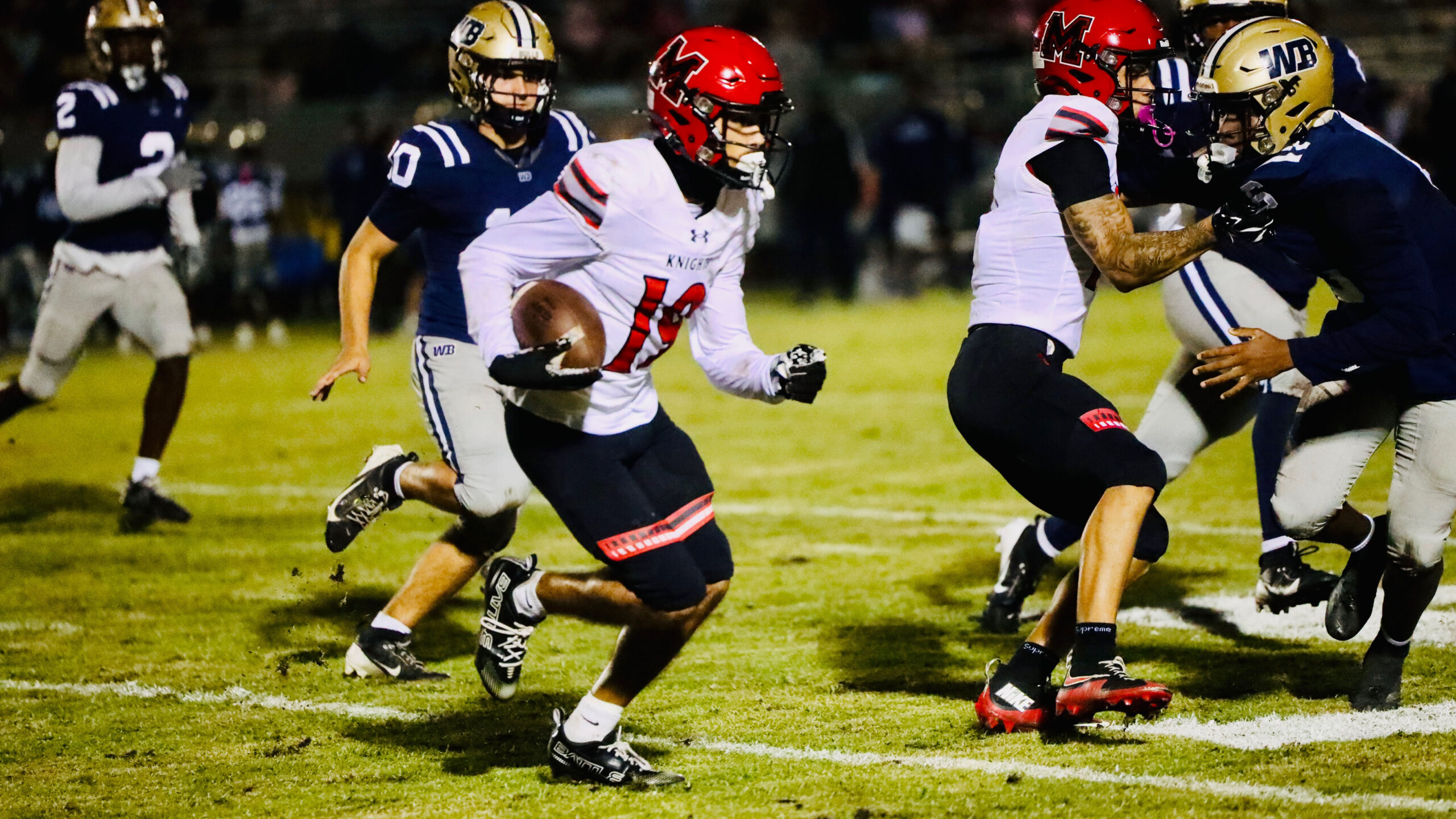 Monarch Football Faces 2 of State's Top Teams in Back-to-Back Games