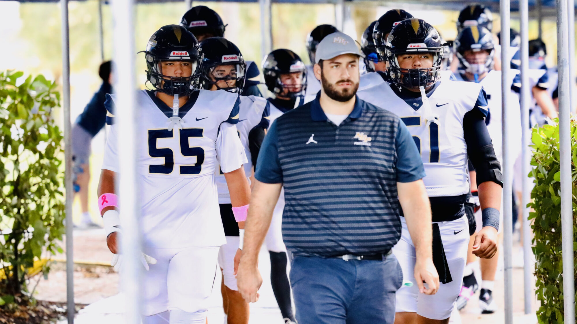 North Broward Prep Football Celebrates Senior Night With Rivalry Win Over Pine Crest